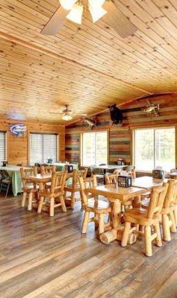 The Bears Den at the Ice Cracking Lodge can get reserved for special events.